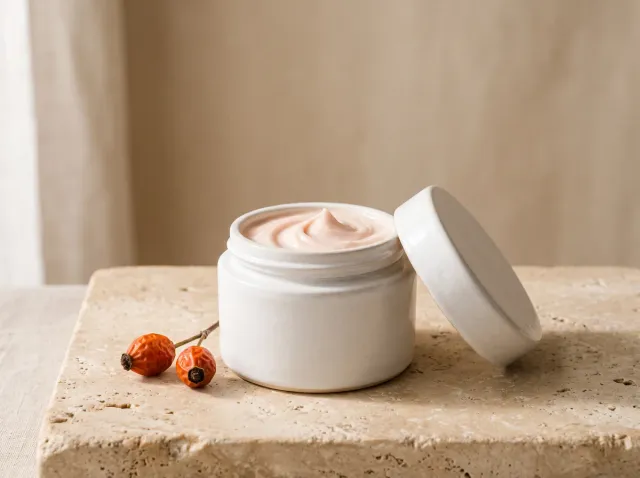 Crema hidratante de rosa mosqueta
